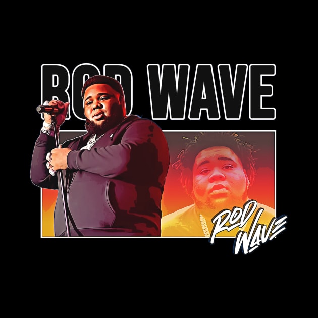 Rod wave vintage retro style by elmejikono