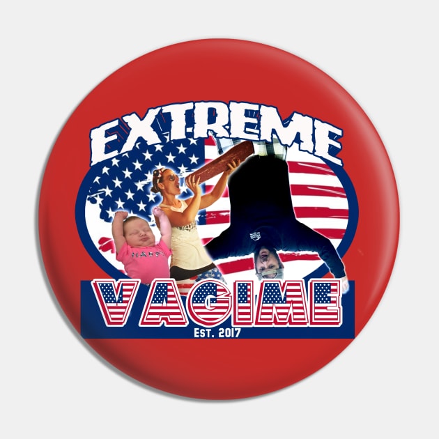 SLBBL-2018 Extreme Vagime Pin by SundayLazyboyballers