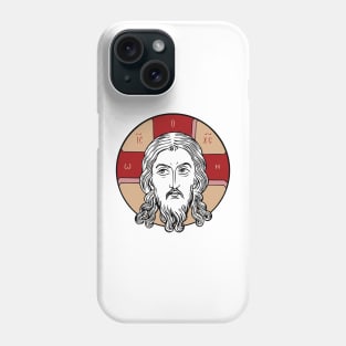 Icon Not Made With Hands v.2 | The Holy Face | Face of Christ Phone Case