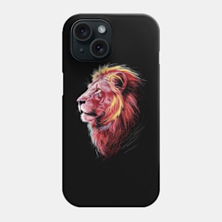 Big cats "The Impressionist King" Phone Case