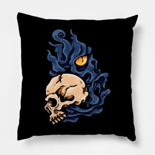 Skull And The Soul Pillow