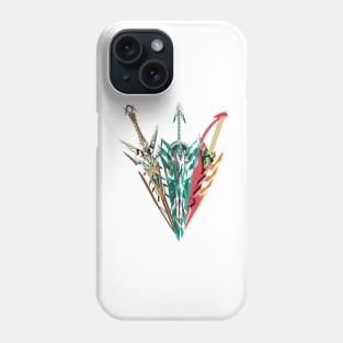 The Three Aegis Swords Phone Case