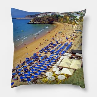 Albufeira Umbrellas Pillow