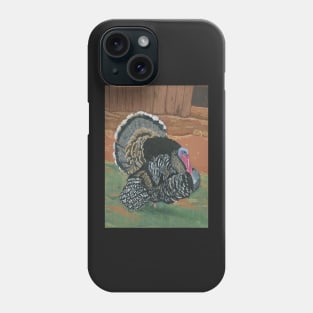 PERRY THE TURKEY AT POPLAR SPRING ANIMAL SANCTUARY Phone Case