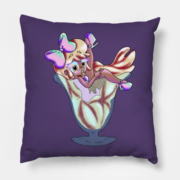 Milkshake Date Pillow by Camm9