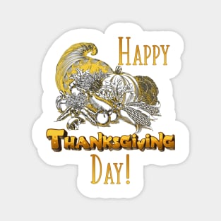 Happy Thanksgiving Day Magnet