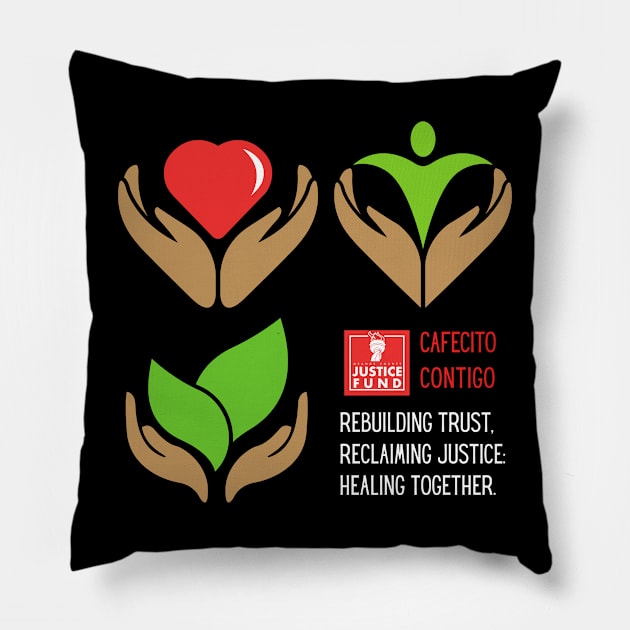 Cafecito Contigo Pillow by OCJF