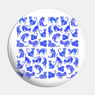 Blue cat positions Pin