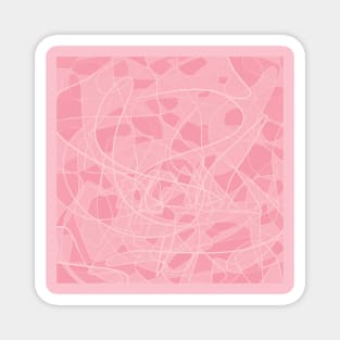 Pink Blossom Mosaic Magnet