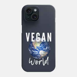 VEGAN World Phone Case