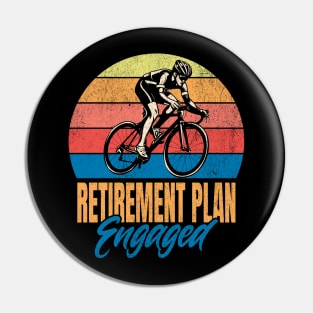 Retirement Plan Engaged Pin