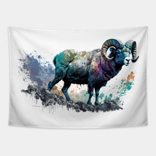 Bighorn Sheep Tapestry