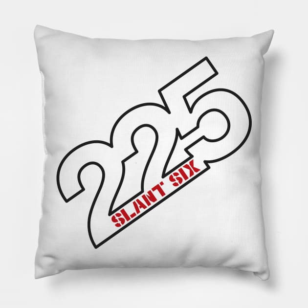 225 Slant 6 - Wedge Pillow by jepegdesign