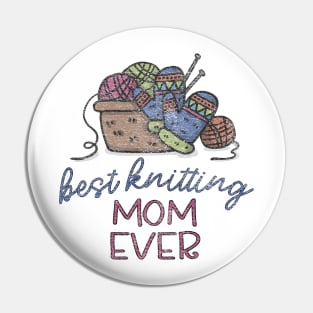 Best Knitting Mum Ever,Cute Valentine Gift For Mum Pin