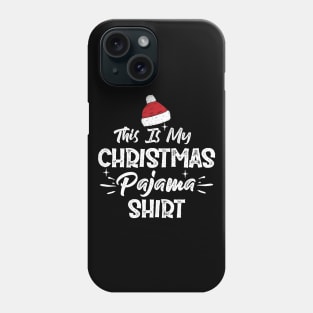 This Is My Christmas Pajama Shirt Funny Christmas Phone Case