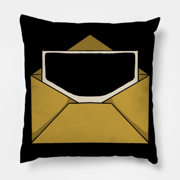 Mail Mailman Mailwoman Pillow by fromherotozero