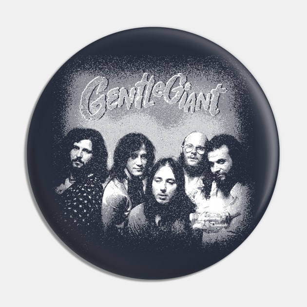 Gentle Giant(Rock band) Pin by Parody Merch