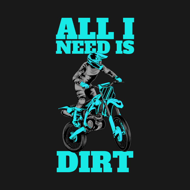 Dirt Bike Motocross Biker Biking by KAWAIITEE