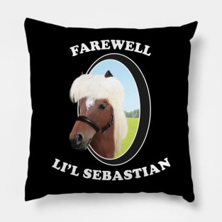 FAREWELL LIL SEBASTIAN Pillow