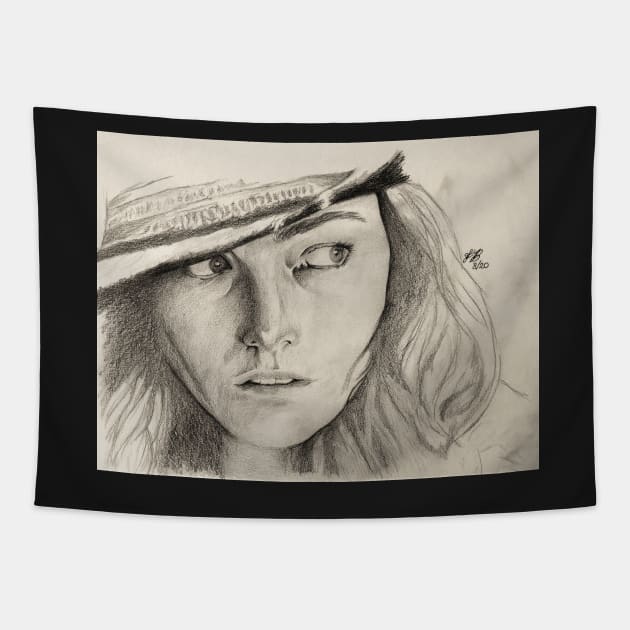 Anne Bonny Tapestry by DustNox