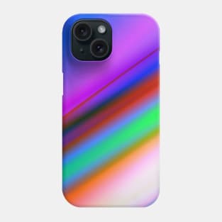 blue pink yellow red texture art Phone Case