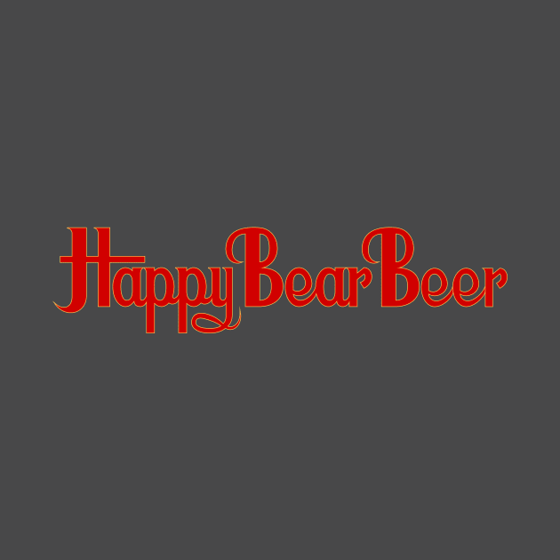 HAPPY BEAR BEER by roombirth