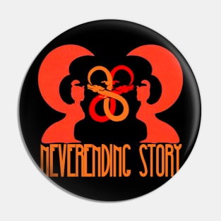 Neverending story t-shirt Pin