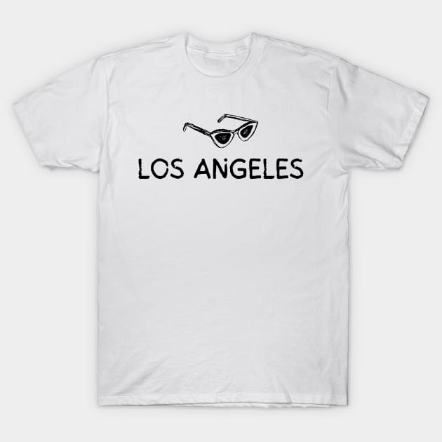 Los Angeles Lettering Graphic T-Shirt