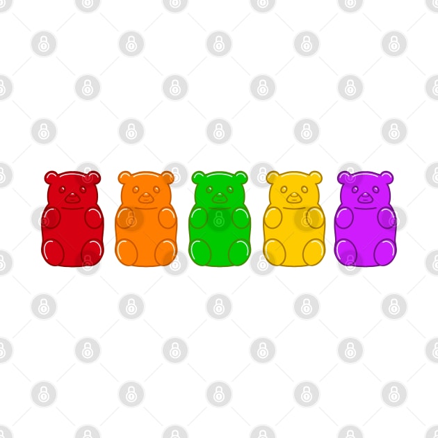 Gummy Bears by novabee