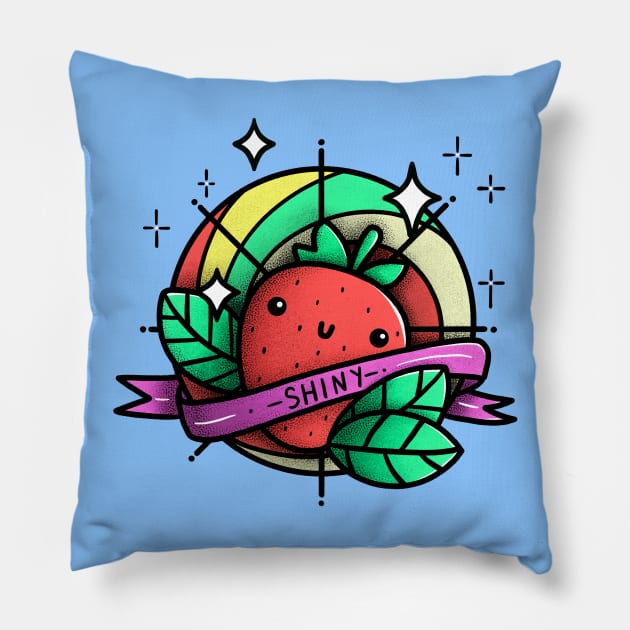 Shiny Tattoo Pillow by perdita00