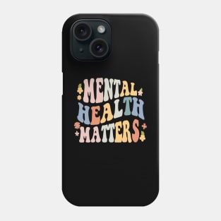 Mental health matters vintage Phone Case