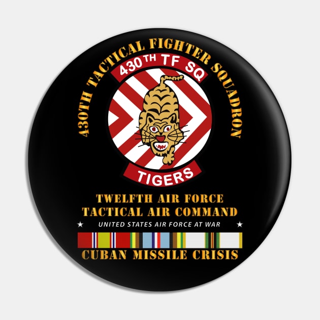 430th TFS - 12th AF - Cuban Missile Crisis w AFEM COLD SVC Pin by twix123844