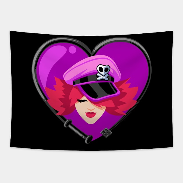 Poison Heart Tapestry by LArts