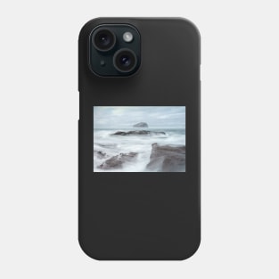 White surf at Bass Rock Phone Case