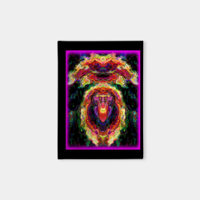 Abstract Digital Art Notebooks Teepublic