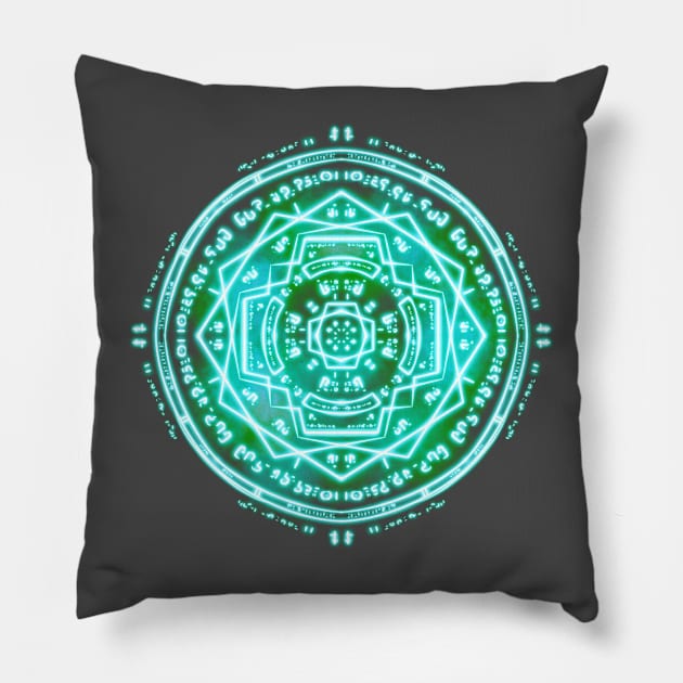 Strange spell Pillow by Kotolevskiy