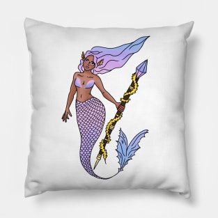 Bi Pride Candyfloss Mermaid Pillow