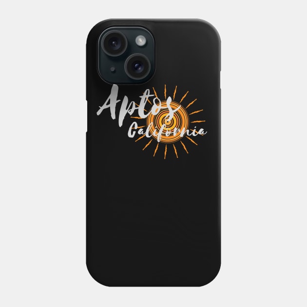 Aptos California Pride Bay Area Gift Phone Case by Hopscotch Shop Gifts