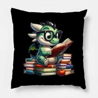 Dragon Reading Book Pillow