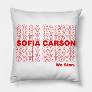 Thank You Sofia Carson Pillow