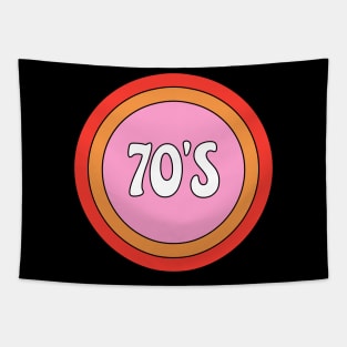 Retro 70s groovy nostalgic vibes Tapestry