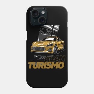 Maseratti GranTurismo Gold Phone Case