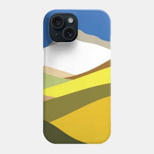 Colorful Salt Desert Mountains Phone Case