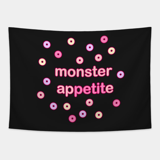 Monster appetite baby gift or very hungry adult Tapestry by KO-of-the-self