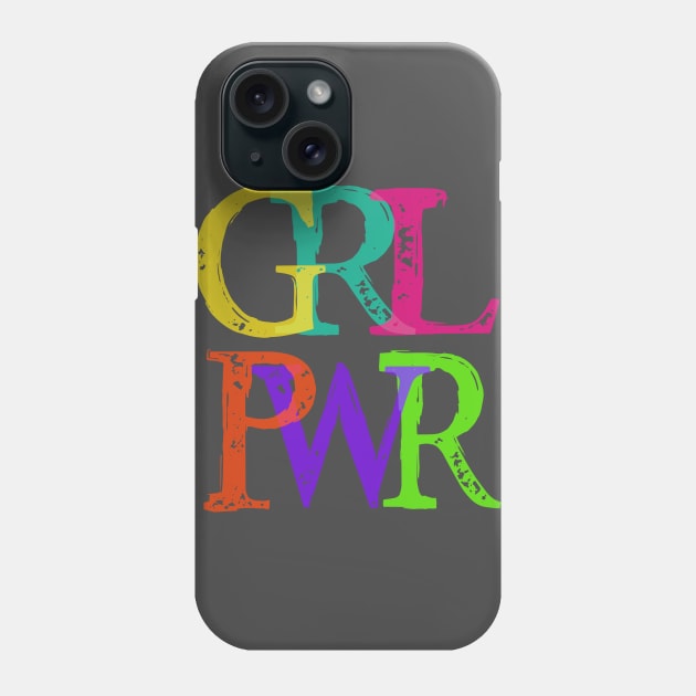 GRL PWR Phone Case by LanaBanana