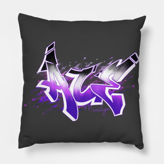 asexual Pillow by Mariliya