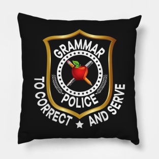 Grammar Poice Correct nd Serve Engish Teacher Pillow