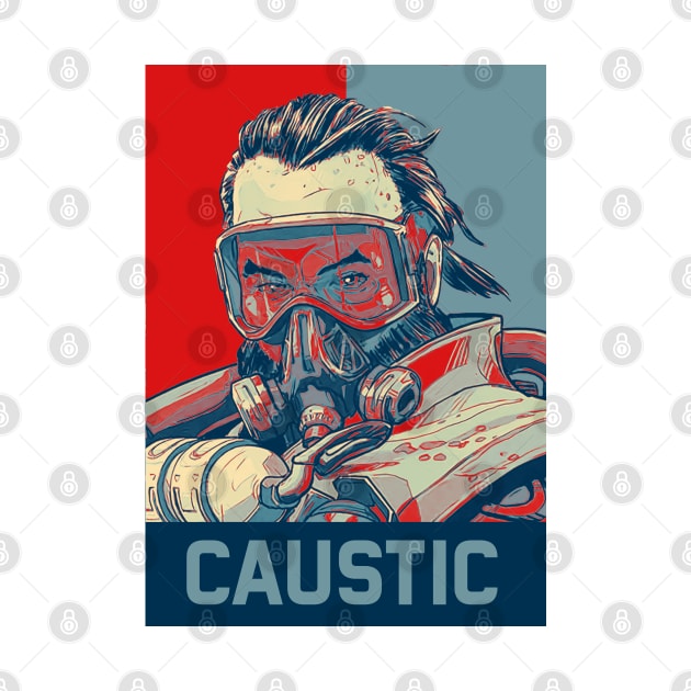 caustic apex legends by mrcatguys