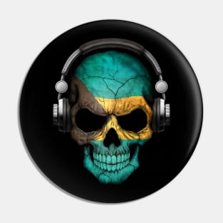 Dark Skull Deejay with Bahamas Flag Pin