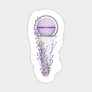 Sunmi Floral Lightstick kpop Magnet